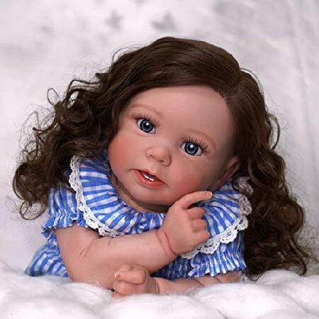 JIZHI Lifelike Reborn Baby Dolls 3-6 Months Baby Length Realistic