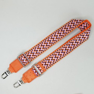 【M2nd】卡里勒鴕鳥皮百搭編織揹帶(橘W-T17A)