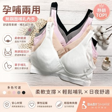 交叉透氣哺乳內衣 孕婦 新生兒 哺乳衣 孕婦裝 胸罩 BabyShare時尚孕婦裝【WJ7600HI】
