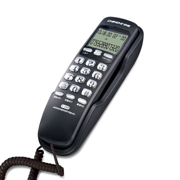 電話機  中諾C259固定家用掛壁座機客房壁掛式來電顯示迷你小型分機 幸福驛站