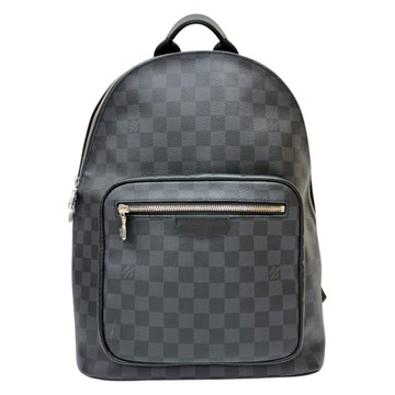 LOUIS VUITTON LV 路易威登 黑色 棋盤格 帆布 Josh 後背包 N41473 【二手名牌BRAND OFF】