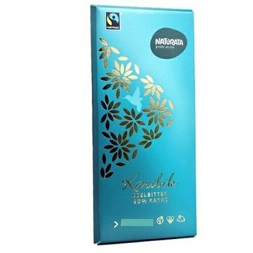 NATURATA 加勒比90%黑巧克力 100g/片 效期2026.08.19
