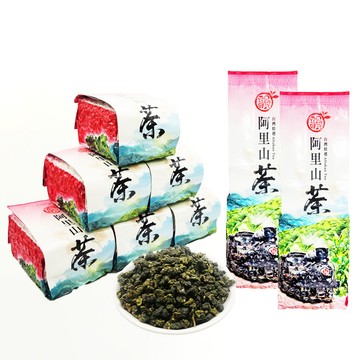 新造茗茶 阿里山頂級金萱茶 真空包(300g x2包)