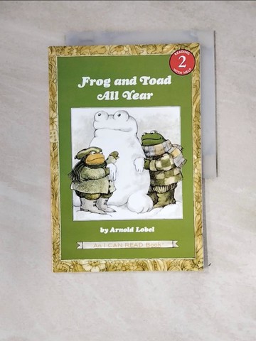 【書寶二手書T7／少年童書_ZX3】Frog and Toad All Year_Lobel, Arnold