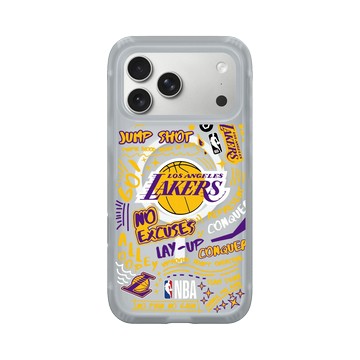 iPhone 17 Pro Max AirX 流變灰 - NBA - 塗鴉系列-洛杉磯湖人 L.A. Lakers - Graffiti