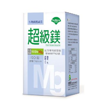 [台灣優杏] SOD 超級鎂膠囊120粒