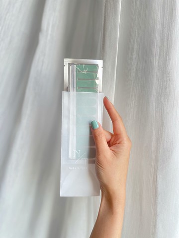 凝膠甲貼 指甲貼 N25 Creamy Basil 奶油羅勒