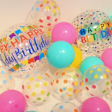 ❤隔日到貨❤ 生日 生日佈置 氣球 氣球佈置 氣球裝飾 生日裝飾 慶生 派對 慶生佈置 派對佈置 笑臉氣球 波點氣球