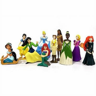 ディズニー プリンセス マイ ビジー ブック 英語絵本 フィギュア