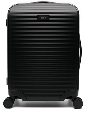 Zegna - Leggerissimo trolley suitcase - men - Metal/Plastic - One Size - Black