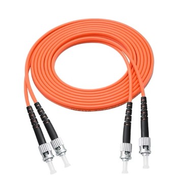 ST-ST 多模雙芯光纖跳線 尾纖 1M