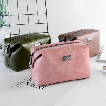 化妝包 復古便攜小方包隨身旅行防水手拿包大號化妝袋女收納包韓國 艾維朵