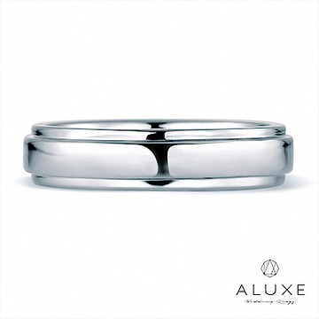 ALUXE 亞立詩 The Brilliant 結婚戒 18K白金男戒 RB0068