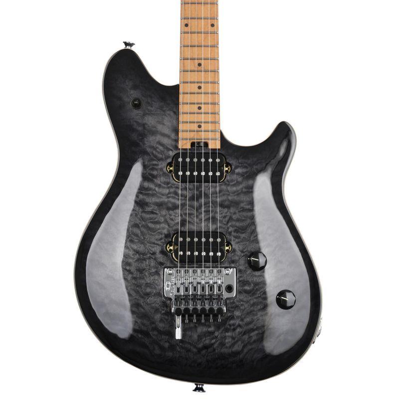 エレクトリックギター EVH Wolfgang Special QM Baked Maple Fingerboard Charcoal Burst イーブイエイチ