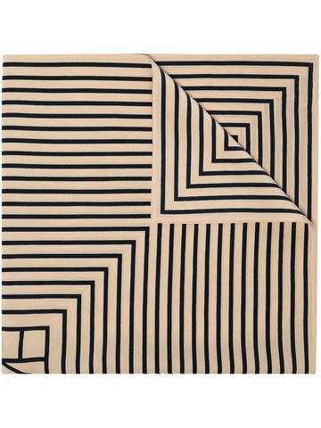 TOTEME Monogram Silk Scarf