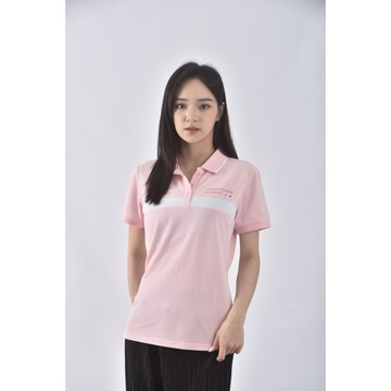 (S) le coq sportif棉質粉色短袖上衣二手衣