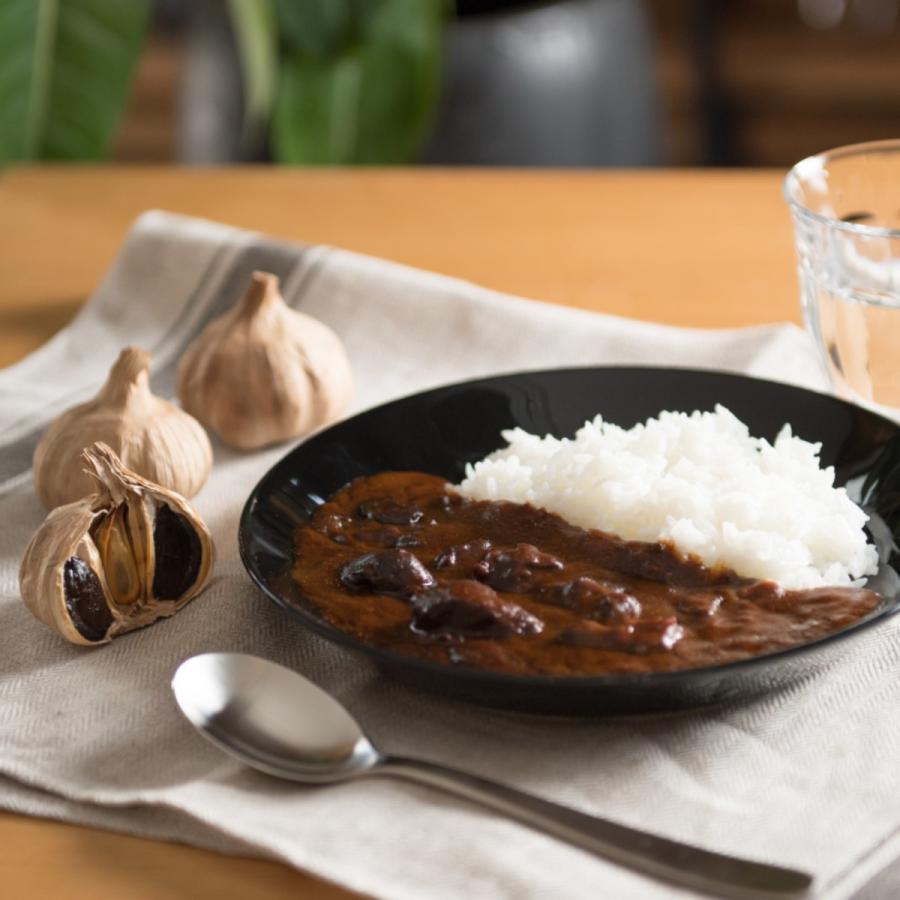 甲斐の黒にんにくカレー 中辛 ご当地レトルトカレー お取り寄せ