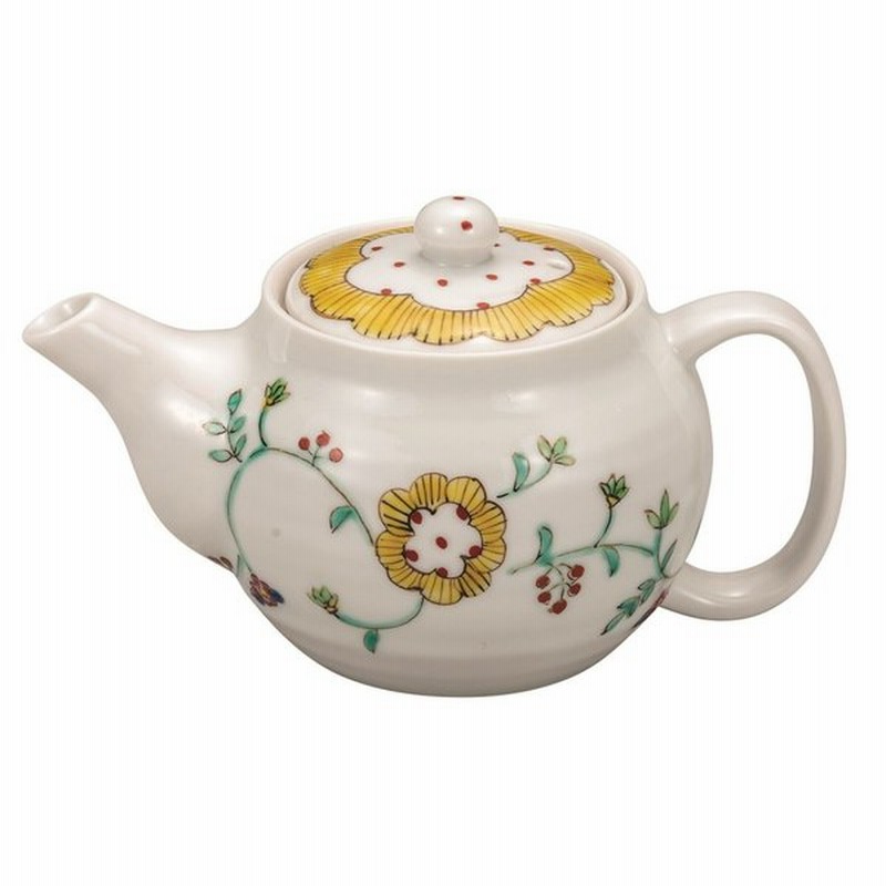 正規品質保証 骨董 金彩の花がかわいい急須 Thewalldogs Com