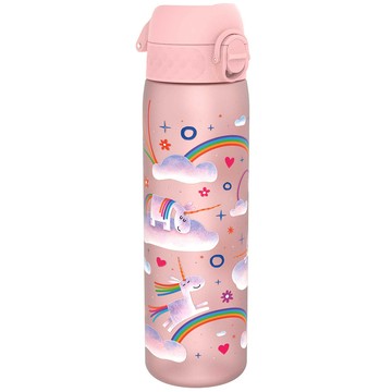 ion8 Medium 運動休閒水壺 I8RF500 / Unicorn Rainbows玫瑰粉 (收納扣環) 500ml