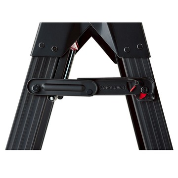 長谷川Hasegawa-黑色輕量可快速收納鋁梯/直梯RYZB-09