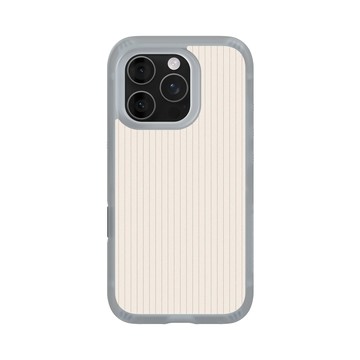 iPhone 16 Pro AirX 流變灰 - Pattern Play - 亞麻細紋