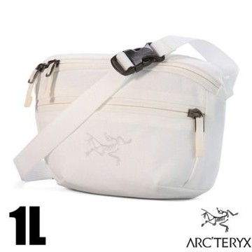 【ARCTERYX 始祖鳥】Mantis 1L 多功能 斜背包(僅165g).腰包.側包.單肩包.側背包/ X000009234 絹絲白