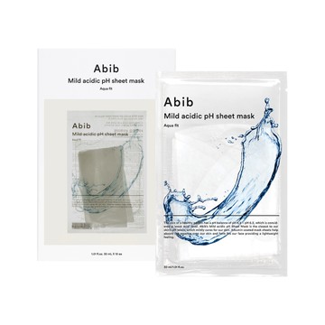 Abib阿彼芙 pH弱酸性面膜-水庫（強力補水） 10片/盒