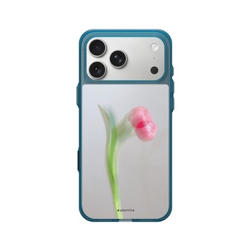 iPhone 17 Pro Max Clear (相機按鈕) 夜幕藍 - Plantica - 印象派 – 哈德維希鬱金香