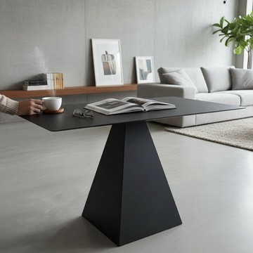 【 SHAONIANNA.TW 】現代簡約造型鐵桌 金屬桌 家用辦公/餐廳適用造型鐵桌 金屬工業風桌 家用餐桌/辦公桌/多功能用途