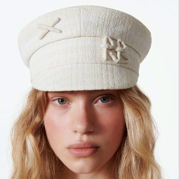 Ruslan Baginskiy RB粗字雙色紋理棉布軍帽 - XS