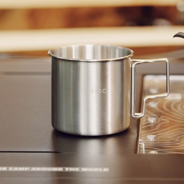 JERSCY [戶外折疊不銹鋼杯] 鋼杯 露營杯 杯子 不銹鋼杯 戶外用品 隨行杯 露營餐具 [2590001]