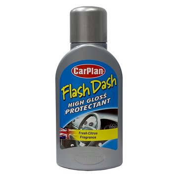 CarPlan 卡派爾 Flash Dash 高光保護劑 儀錶板、門邊飾板清潔蠟 柑橘香  375ml  1罐