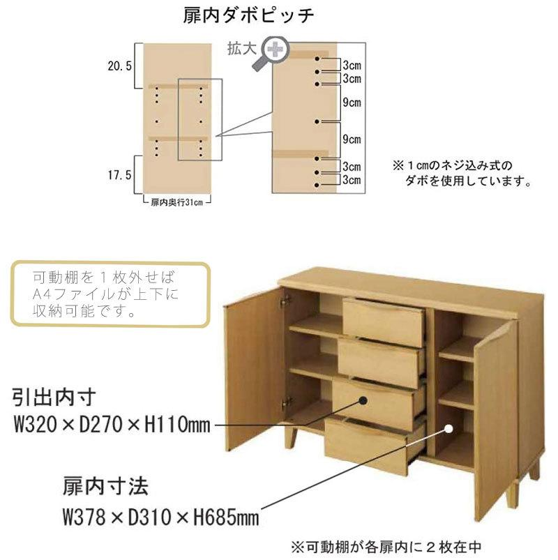 ナカジマ OLX リビングボード W845 OLX-82 | LINEショッピング