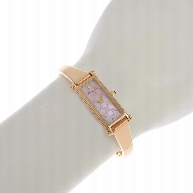 GUCCI 1500L GG柄 シェル ピンク ダイヤ GUCCI 1500L GG柄 シェル ピンク ダイヤ