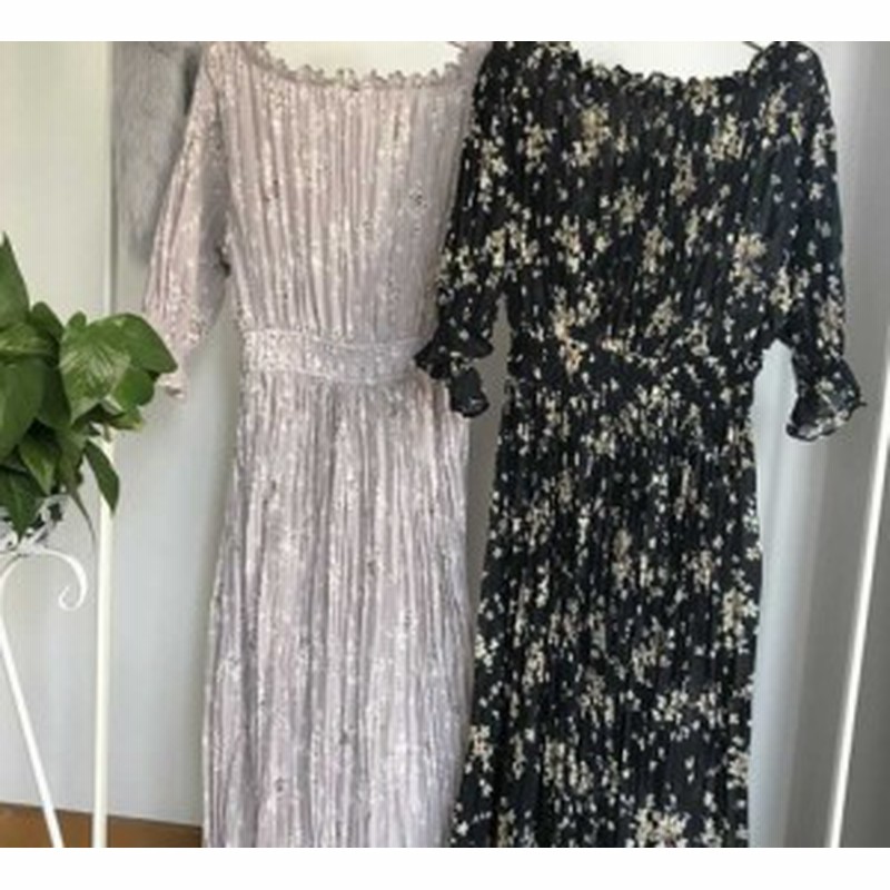 パフ袖 オフショルダー ロング ワンピース ドレス 0579 通販 Lineポイント最大1 0 Get Lineショッピング