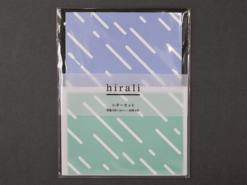 信紙組 重疊的色彩 雨日小憩