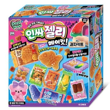 可超取🇰🇷韓國境內版 Deco Deco 閃亮亮 亮粉 藝術 手作 DIY 糖果 鯛魚燒 果凍 冰棒 造型 吊飾