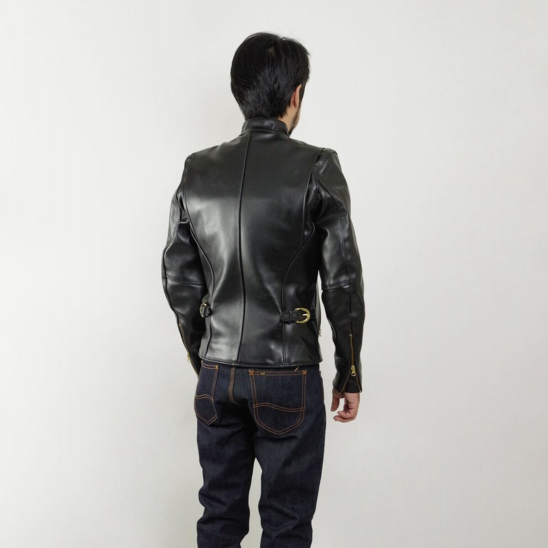 バンソン VANSON MODEL B シングル ライダース ブラック バンソン VANSON MODEL B シングル ライダース ブラック