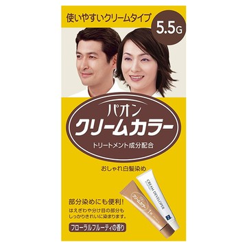 寶王護髮式染髮霜5.5G濃栗色40g+40g