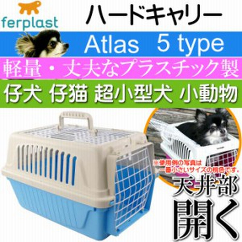 送料無料 子犬 猫 キャリーバッグ コンテナ アトラス5 オープン 青 Fa5193 通販 Lineポイント最大1 0 Get Lineショッピング