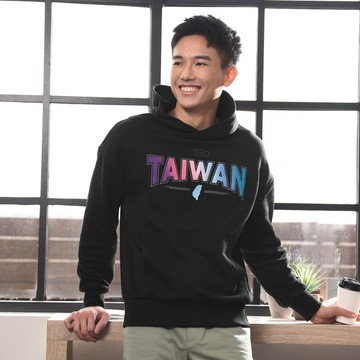 【7th island｜24小時出貨】男版台灣帽T｜台灣製造。Team Taiwan應援款。兩款原創設計。無刷毛保暖棉
