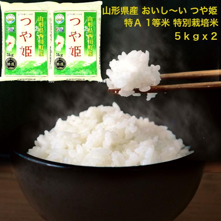 米  お米 つや姫 無洗米 特Ａ米 1等米  特別栽培米 山形産 ごはん つきたて  ごはんの炊き方 お米の選び方 ブランド米 5kgｘ2