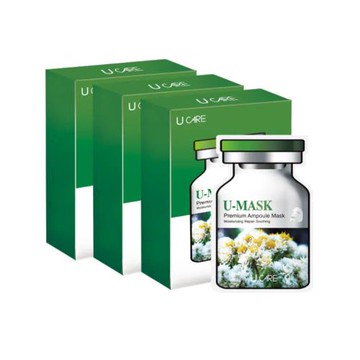 U CARE 高效安瓶急救修護面膜 30片 (送U CARE體驗包*3)