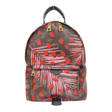 LOUIS VUITTON LV 路易威登 棕色 原花帆布 Jungle Dot Palm Springs 後背包 M41981 【二手名牌BRAND OFF】