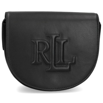 LAUREN RALPH LAUREN WITLEY MD CB 斜跨包 MEDIUM 黑色女款包包