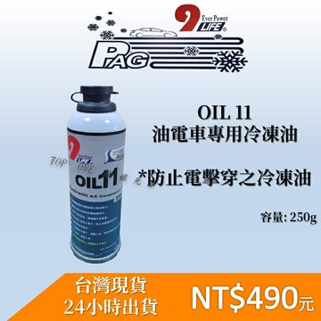 HYBRID 油電車冷凍油 OlL11 預防電擊 不導電 250g/罐  R134a冷媒汽車維修保養 經銷授權 台灣現貨6F058