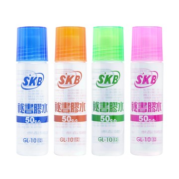 SKB 秘書膠水 50ml 24瓶 /盒 GL-10 顏色隨機出貨【APP滿額下單10%點數(單一帳號最高1000點)】4/30止