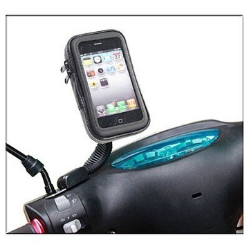 【機車防水手機架】機車用手機防水支架  機車手機架 防水包 後照鏡支架 摩托車防水袋