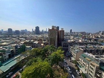 愛河畔面公園/首排高樓層景觀宅/陽台進出四房平車｜高雄市三民區同盟三路