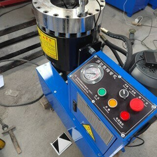 扣壓機 縮口機 鋼管縮管機 全自動油壓扣壓機 立臥兩用腳手架管啤喉扣壓縮口機